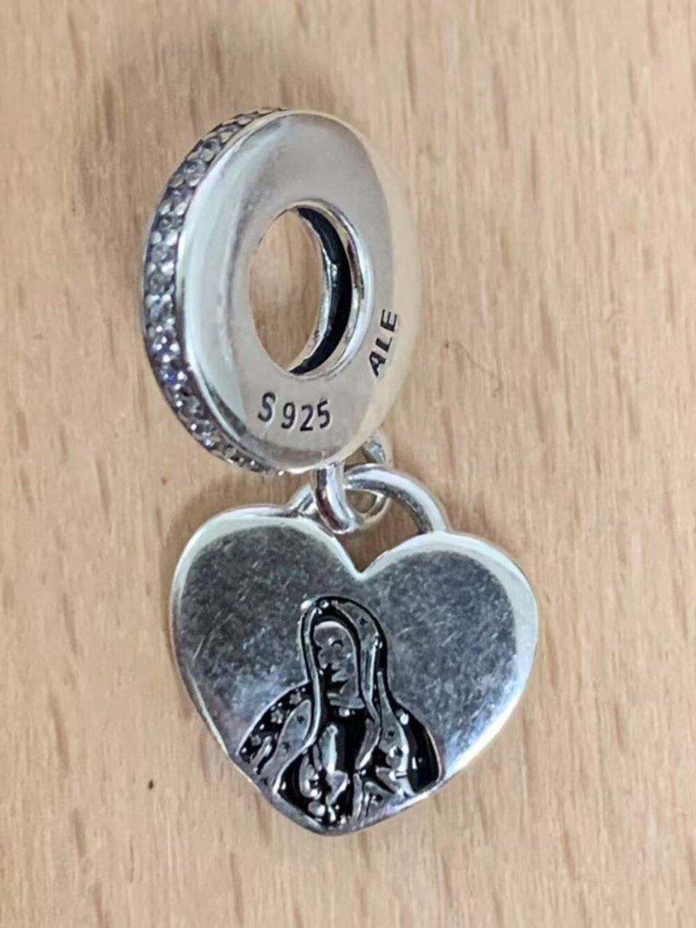 Pandora Virgen de Guadalupe Charm, S925 Silver Jewelry Bracelets